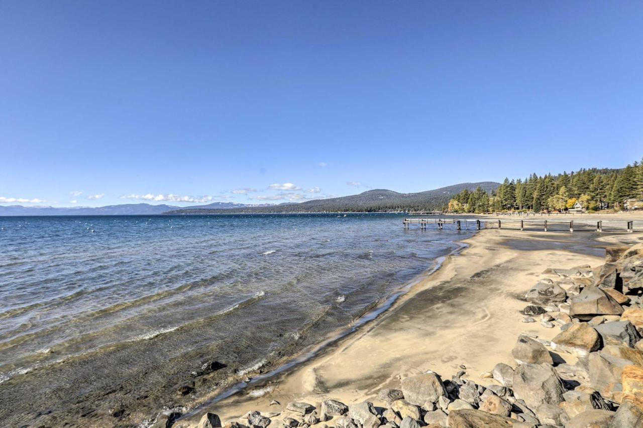 Comfy Lake Tahoe Condo With Private Beach Access! Tahoe Vista Exterior photo