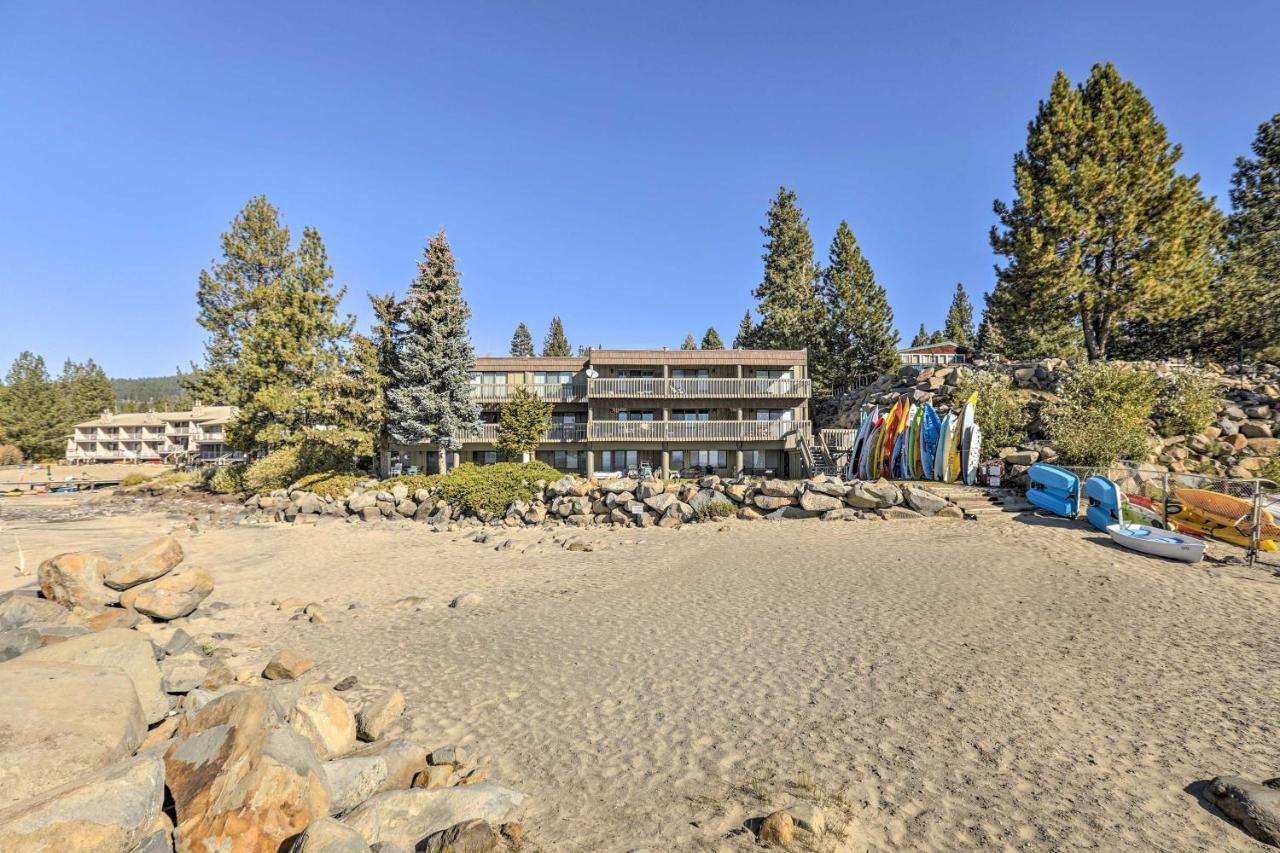 Comfy Lake Tahoe Condo With Private Beach Access! Tahoe Vista Exterior photo