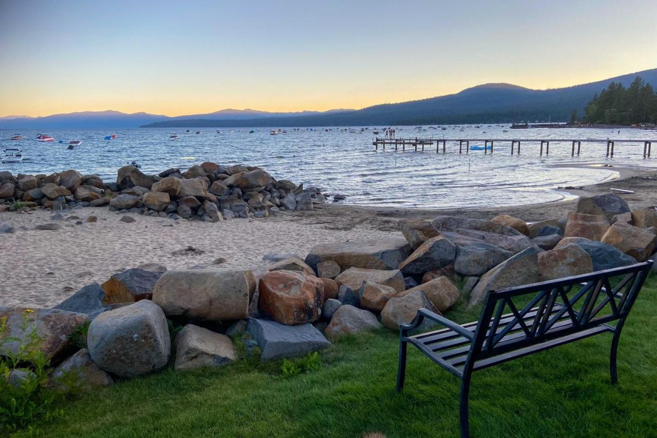 Comfy Lake Tahoe Condo With Private Beach Access! Tahoe Vista Exterior photo