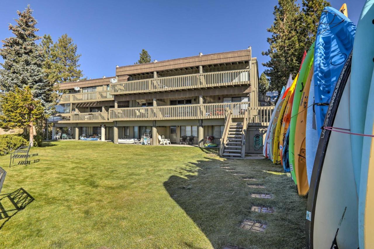 Comfy Lake Tahoe Condo With Private Beach Access! Tahoe Vista Exterior photo